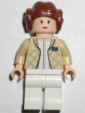 LEGO sw113 Princess Leia (Hoth Outfit, Bun Hair)